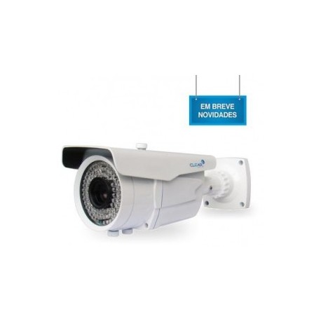 Câmera IP 1 Megapixel Infrared 42 metros com 42 Leds Lente varifocal 2.8~12mm