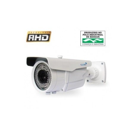 Câmera AHD 1 Megapixel Infrared 45 metros Lente Varifocal 2.8~12mm
